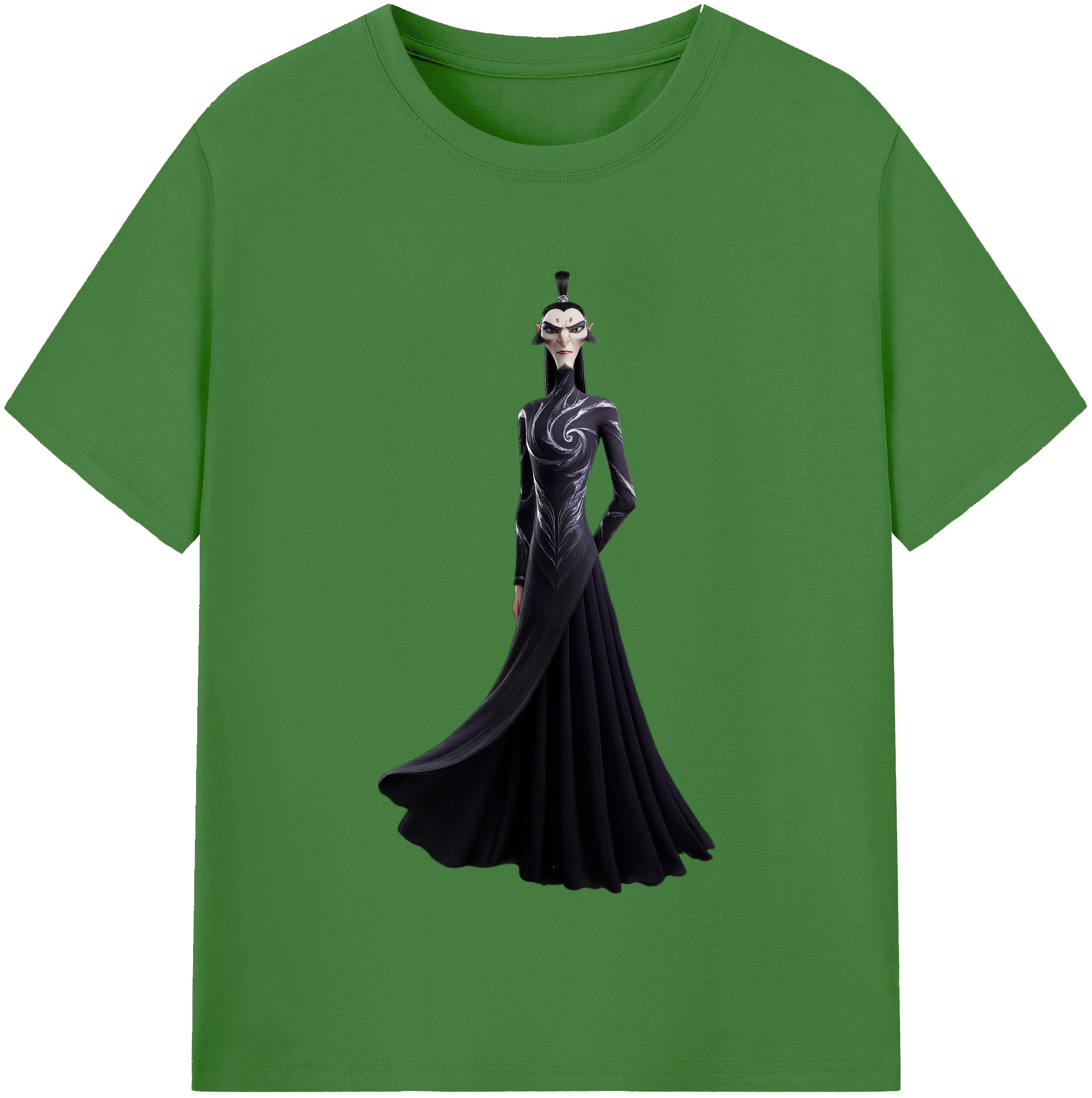 （画像用） Ne Zha 2 ナタ 魔童の大暴れ レディースカジュアルプリントTシャツ（綿100％）